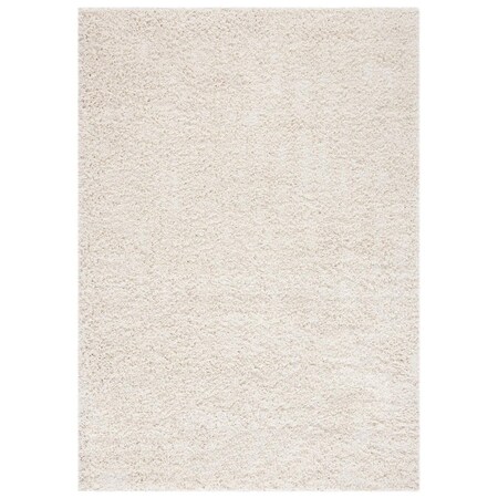 Safavieh 2 ft. 7 in. x 5 ft. Venus Shag 500 Power Loomed Rectangle Area Rug, Ivory VNS520A-3